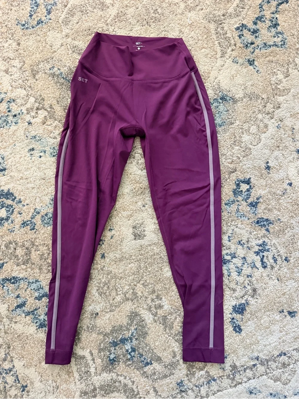 Set Active Sporty Stripe Leggings - Picture 3 of 3